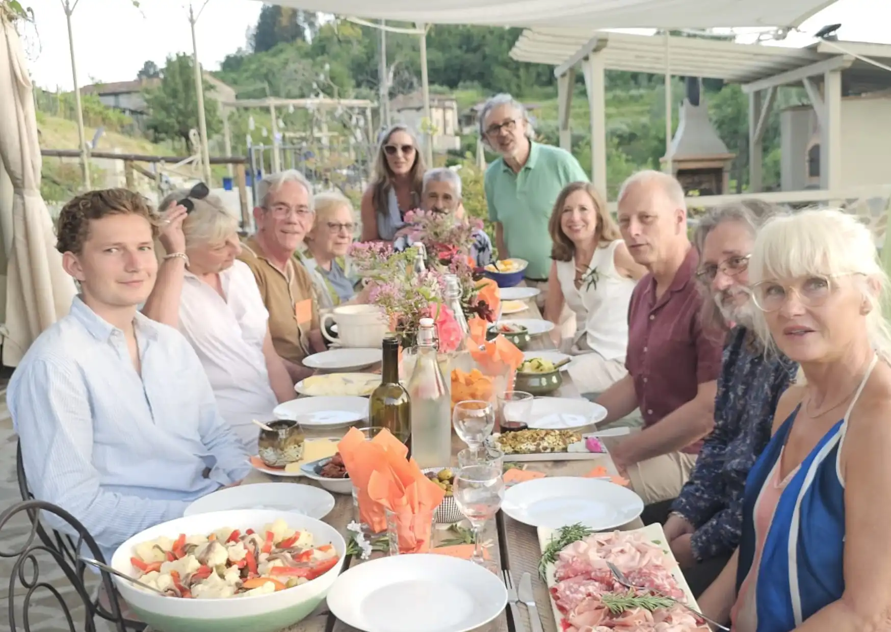 tuscan wine and dinner experinece